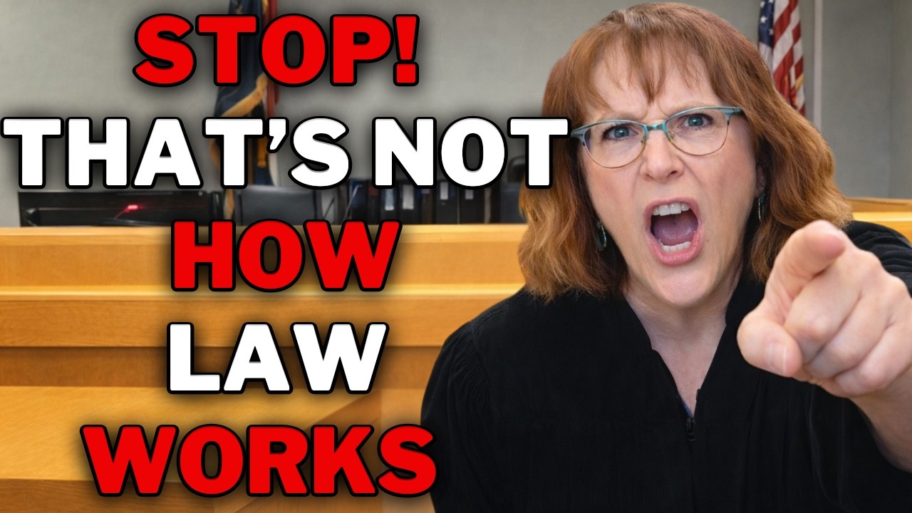 Judge DESTROYS Sovereign Citizen Claiming He’s Not the Defendant!