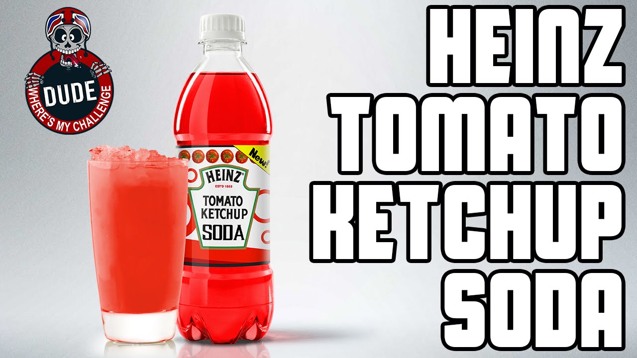 Drinking Heinz Tomato Ketchup Soda WheresMyChallenge YouTube