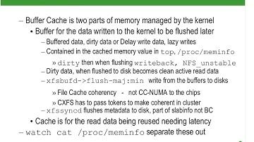 09b Linux Buffer Cache Management Demo