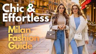 Download Lagu How to Dress Like an Italian Woman: Chic \u0026 Effortless Milan Fashion Guide Transform Your Style Today MP3