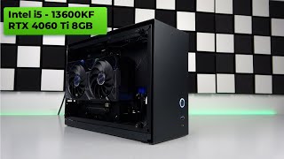 Intel i5 - 13600KF + RTX 4060 Ti 👽 Gaming Mini PC Build + Test 1080p 1444p 2160p