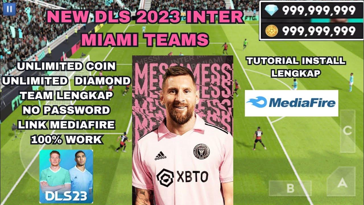 DOWNLOAD DREAM LEAGUE SOCCER MOD KITS INTER MIAMI TERBARU YouTube