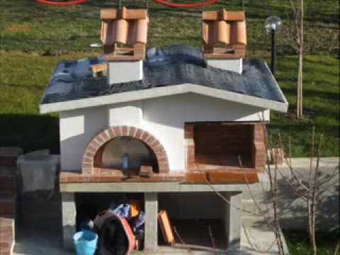 Costruire forno e barbecue youtube Barbecue forno a legna