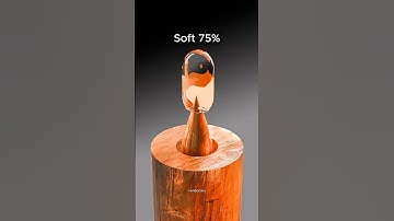 🔥0% vs 100%🔥 Soft Body Simulation in Blender 3D Hyper Realistic — So Satisfying!