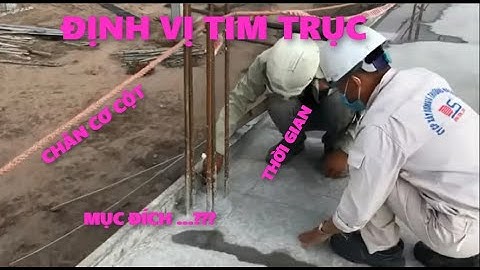 ĐỊNH VỊ TIM TRỤC, CHÂN CƠ CỘT.