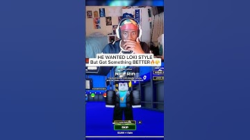 Blue Lock Rivals | HE WANTED Loki Style But Got Something BETTER🔥🐐 #bluelock