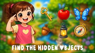 Kids fun games find the hidden objects