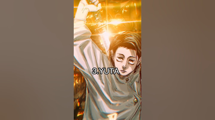 TOP 3 STRONGEST CHARACTERS iN JUJUTSU KAISEN