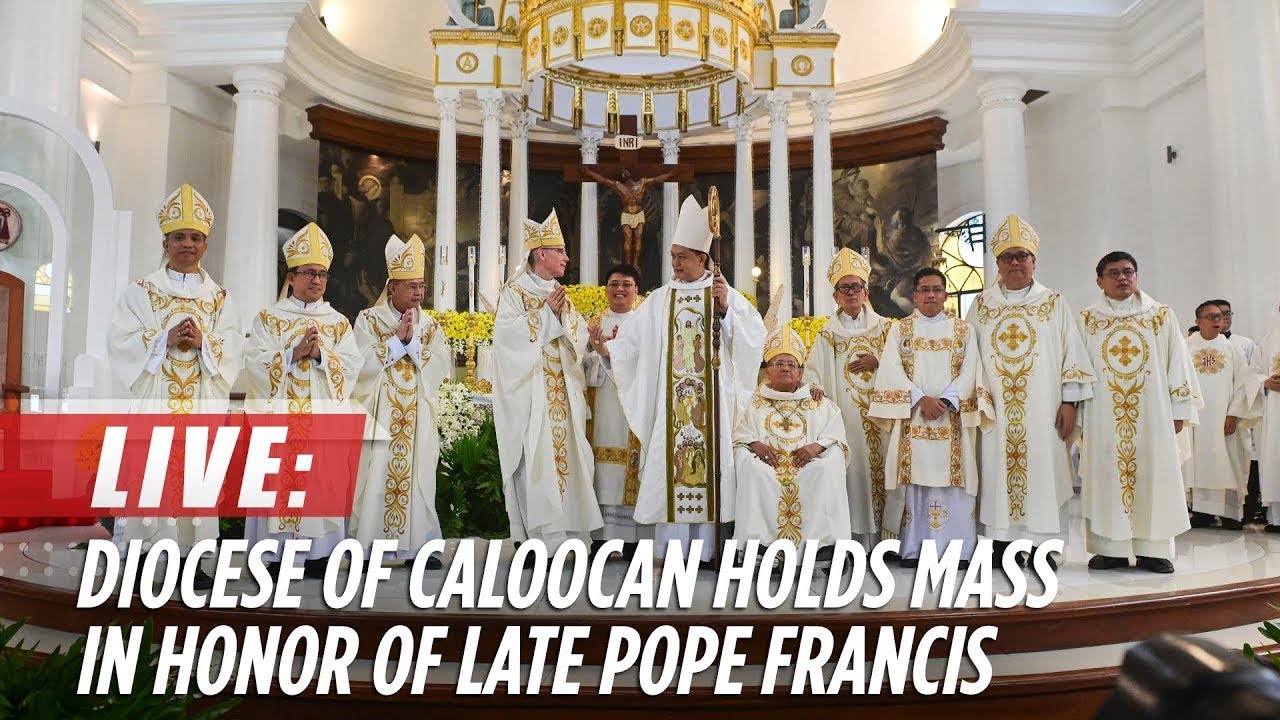 LIVE: Diocese of Caloocan holds mass in honor of Pope Francis | ABS-CBN News