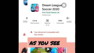 Download dream league soccer 2020 while not compatible with your android version screenshot 5