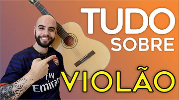 O que um violão tem?