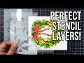 Holiday Card Making Made Easy | Sizzix Stencil Technique