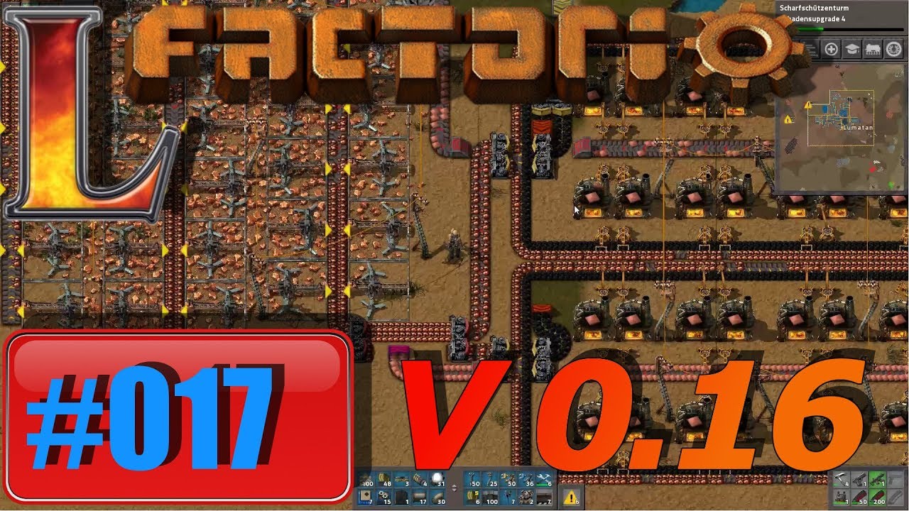 Factorio V 0.16 #017 | Let's Play Deutsch Modpack | Kuper, Kupfer ...