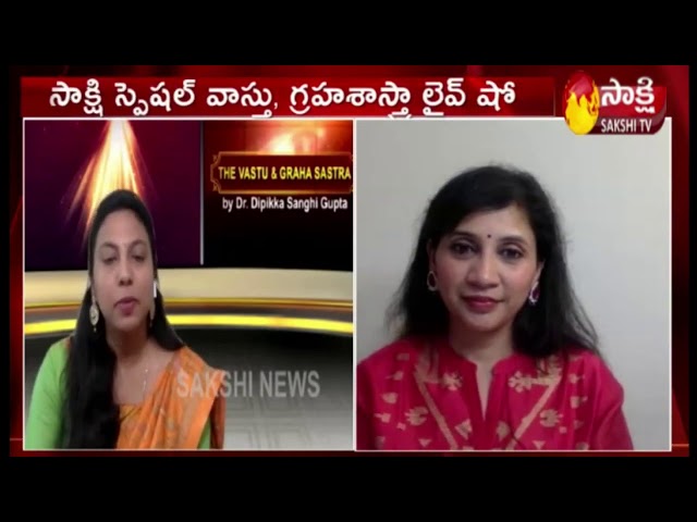 Sakshi TV Live by Dr Dipika Sanghi Gupta -  Relieve Anxiety through Vastu