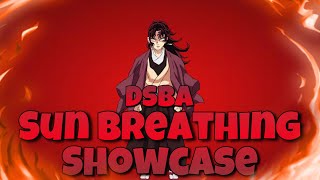 Sun Breathing Showcase (Demon Slayer Burning Ashes)