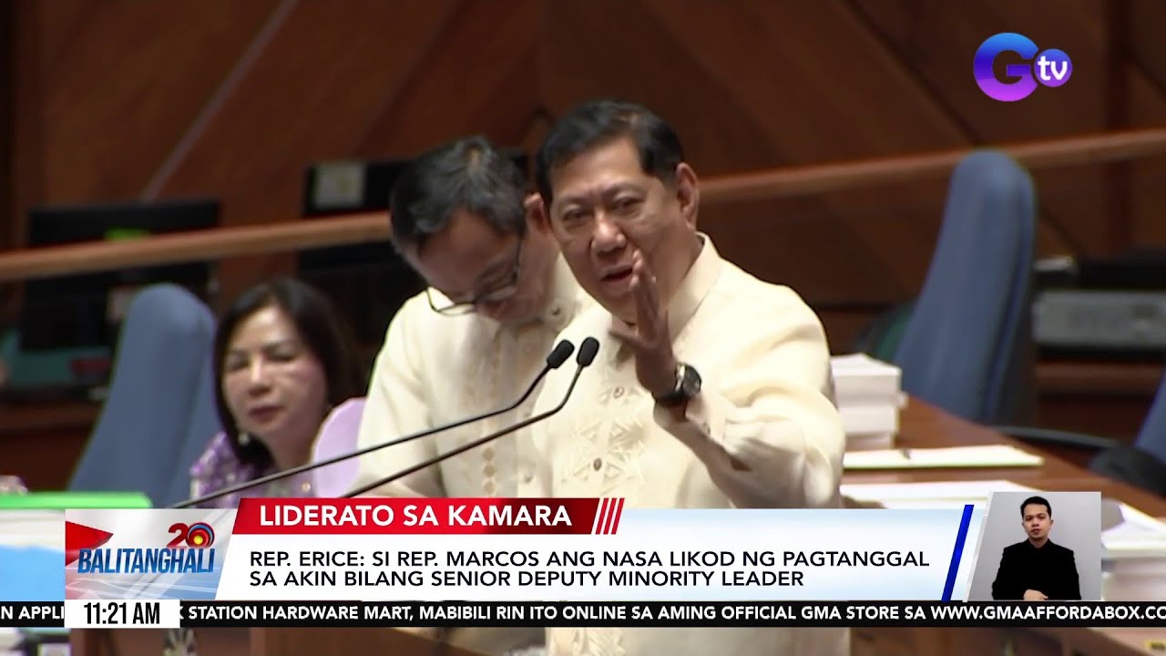 Si Rep. Marcos ang nasa likod ng pagtanggal sa akin bilang senior... | Balitanghali