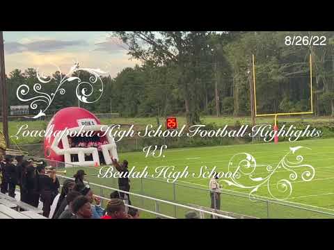 Loachapoka High School football highlights Vs Beulah High School filmed by GrindWorkz Entertainment©