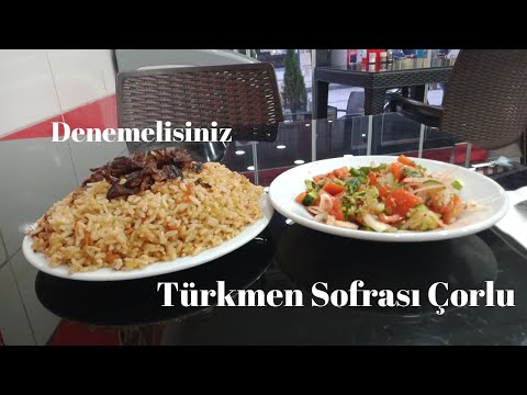 Türkmen Sofrası Çorlu'da