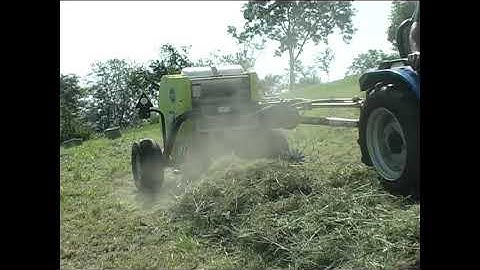 MOUNTAINPRESS 550 TPL - Mini round balers towed by small tractors