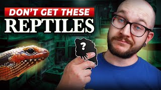 5 COMMON Pet Reptiles I Don't Recommend and Why! Get THESE Reptiles Instead!