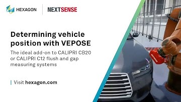 Determining vehicle position with VEPOSE