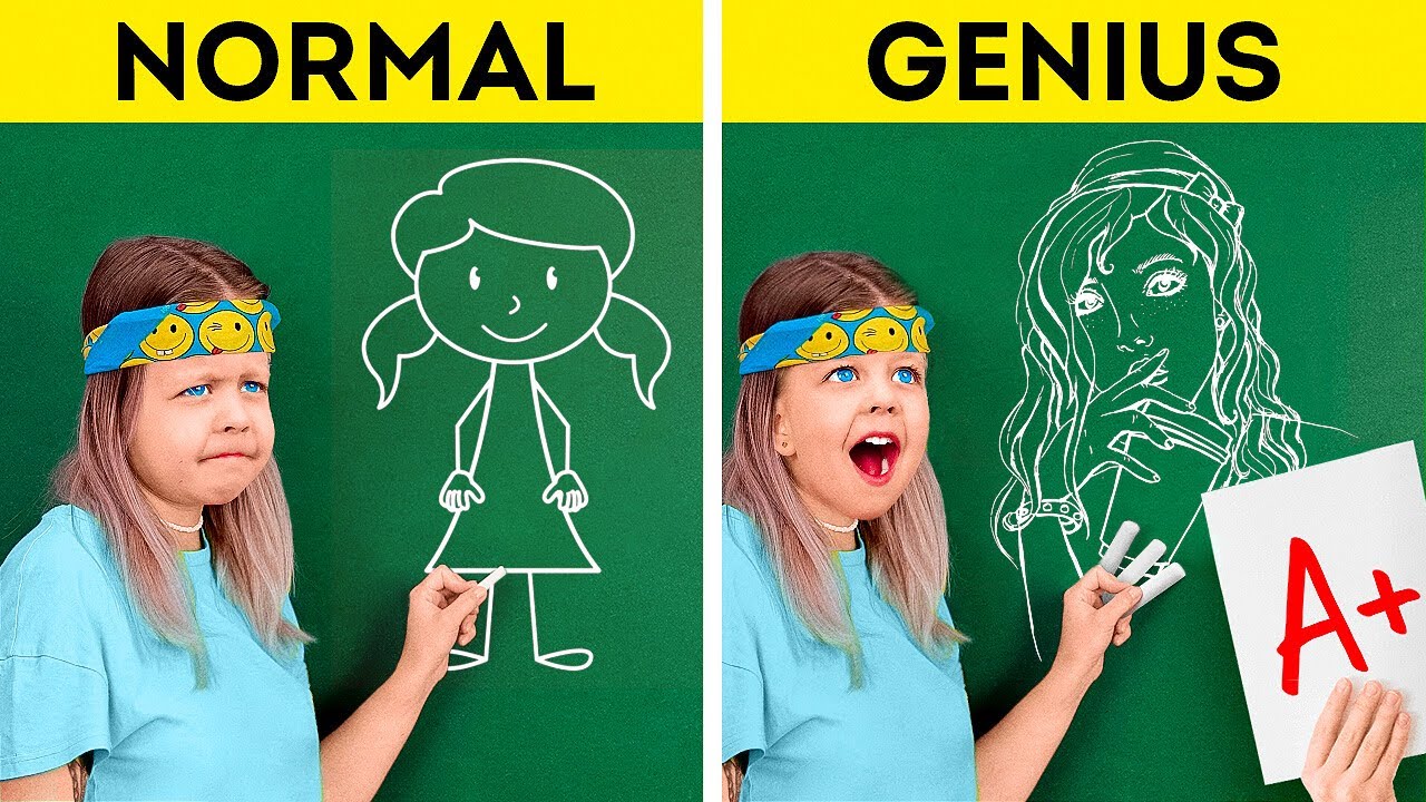 DIY AWESOME SCHOOL SUPPLIES IDEAS AND SMART BACK TO SCHOOL HACKS - YouTube