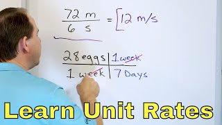 Understand Unit Rates, Rate of Change & Slope - [6-3-9]