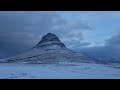 Mount Kirkjufell and Kirkjufellsfoss Waterfall, West Iceland