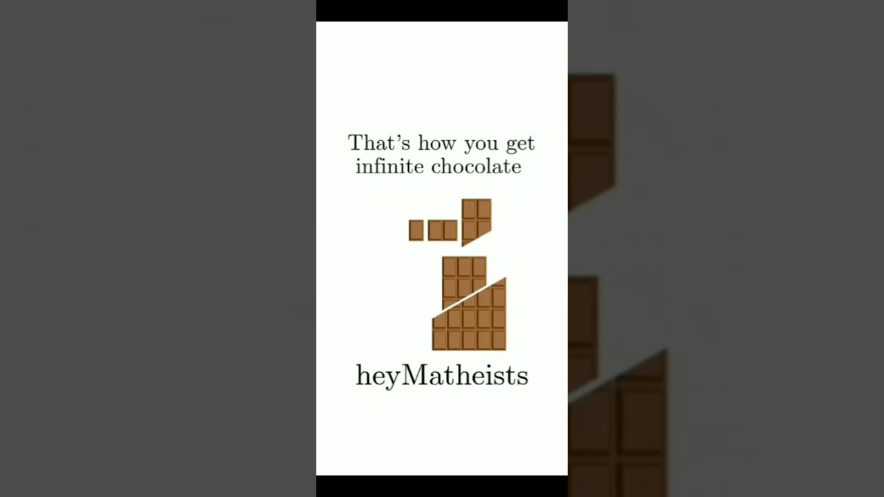 Infinite Chocolate Paradox.