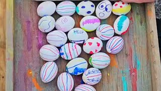 Breaking Colorful Eggs  From The Roof 🥚 Rolling Glass Bottle And The Bollons #  ASMR #