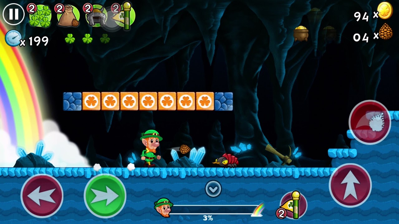 leps world 2 1-2 all gold pots