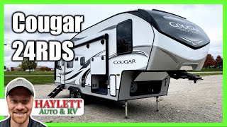 Shorter for Towing!! 2021 Cougar 24RDS Keystone Fifth Wheel RV Review