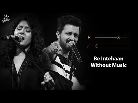 Be Intehaan (Without Music Vocals Only) | Atif Aslam, Sunidhi Chauhan | Race 2 | Now Vocals