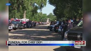 Chief Deputy Lee Weber laid to rest Thursday