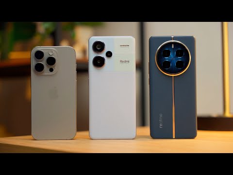 Среднебюджетник рвет флагманы? Сравнение камер realme 12 pro +, Redmi Note 13 Pro +, iPhone 15 Pro