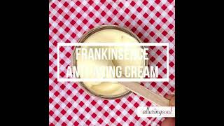 DIY Frankincense Anti-aging cream