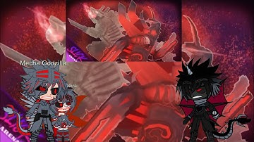 Kaijus reagir Mecha Godzilla vs Gigan