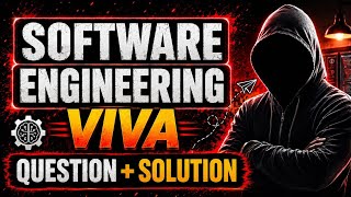 Software Engineering VIVA Most Important Questions and Solution 🔥❤️ @Engineerdude-g6m 