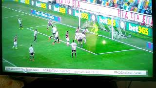 Bellissima Parata Di Juan Musso. Udinese-Genoa2-0