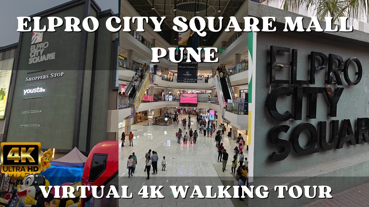 Elpro City Square Mall Walking Tour | 4K Ultra HD | Pune’s Shopping & Lifestyle Hub