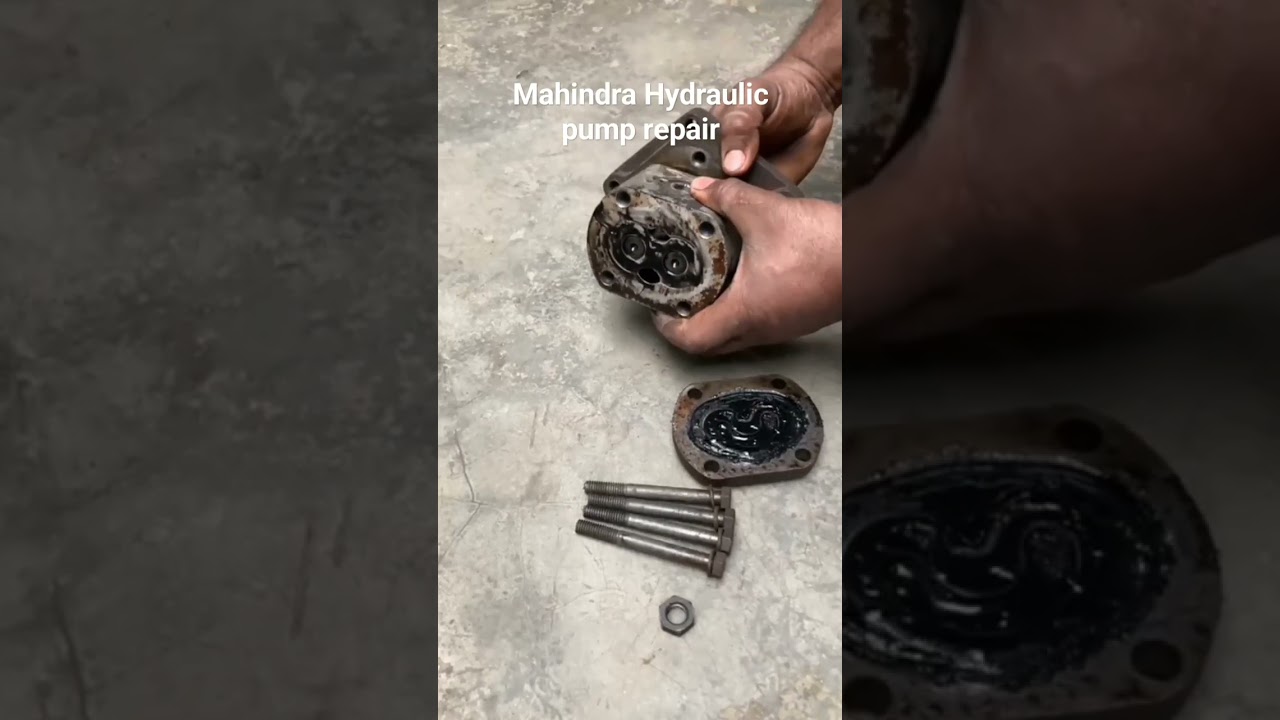 Mahindra Hydraulic Pump repair 