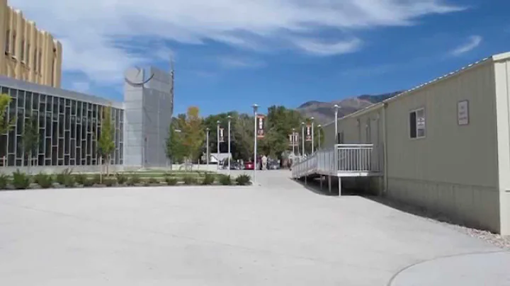 Tour of newly renovated Ogden High School by Clyde...