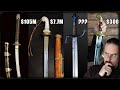 How much is a sword worth