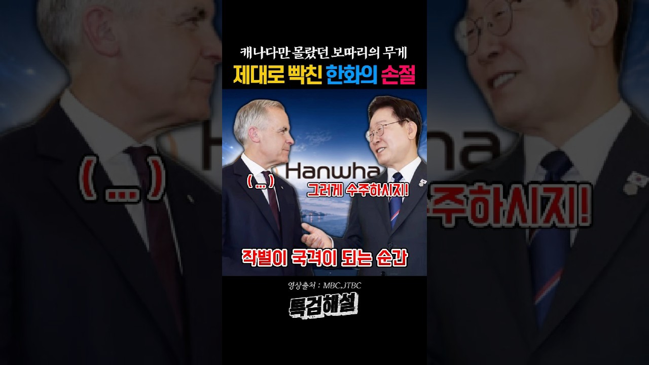 한국을 골랐어야 했다