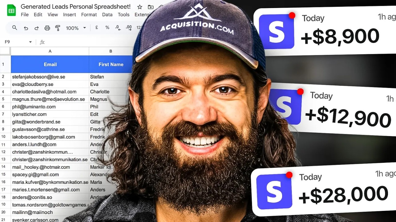 Alex Hormozi's $10M Cold Email Campaign Explained