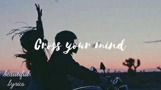 sabrina claudio — cross your mind (lyrics)