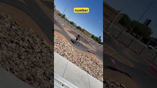 First Time Trying a Pump Track, It Will Pump YOU up! #pumptrack #deliverybike #shorts