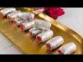 Kaju Coconut Roll Rakhi Special Sweet Recipe | Easy Indian Sweet for Raksha Bandhan #video
