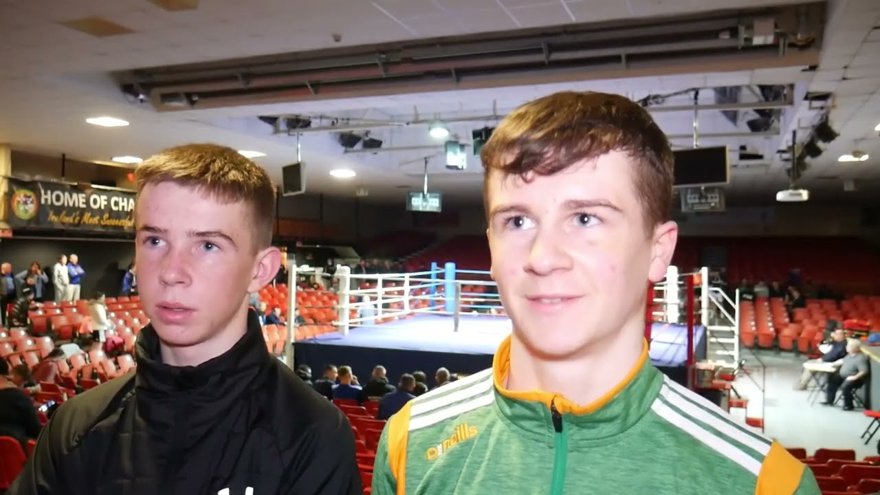 PATSY JOYCE AND ADAM MCKENNA AIM FOR GOLD AT U18 EUROPEAN CHAMPIONSHIPS JOINT INTERVIEW