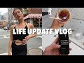 VLOG: life updates, working out, getting a facial!